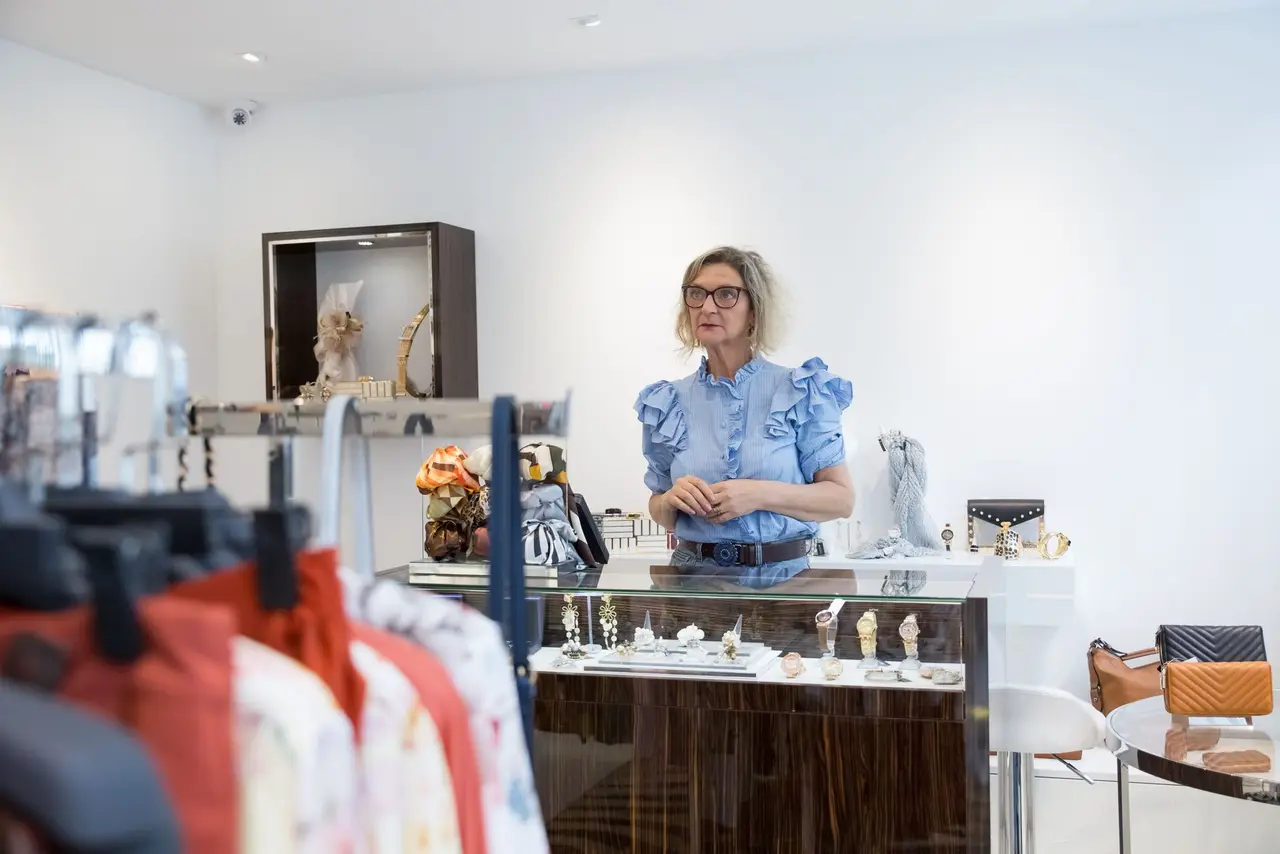 A boutique retail shop