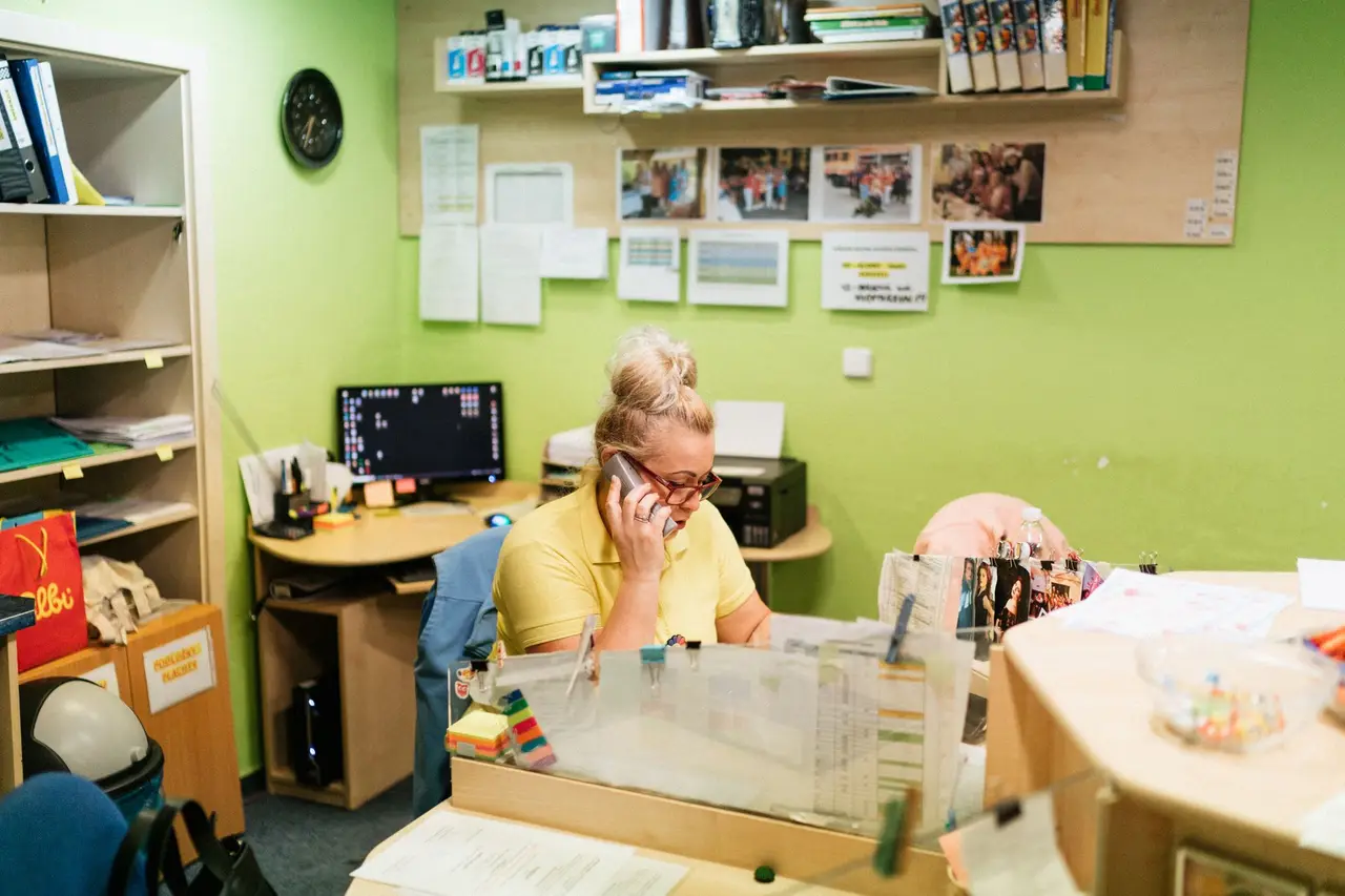 A friendly voice on the phone